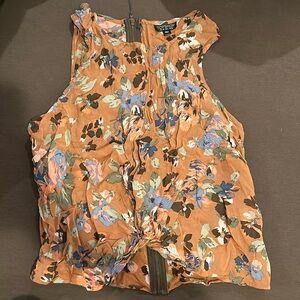 Topshop floral top